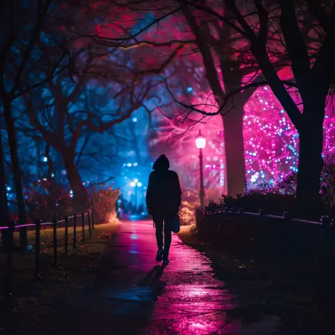 Neon-glow