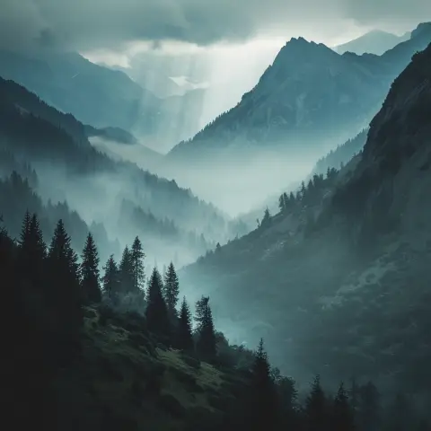 dramatic chiaroscuro