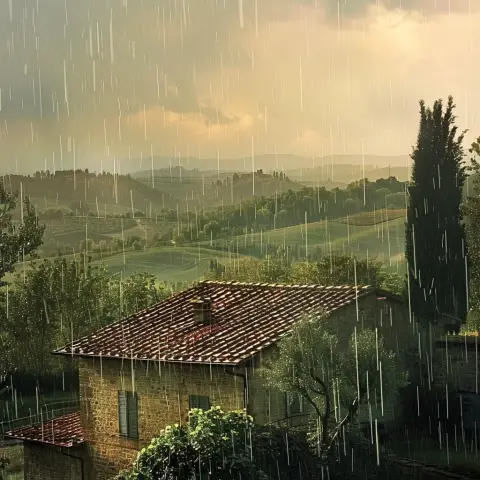 heavy rain