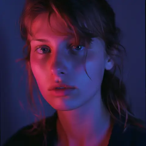 colored by tinted lights