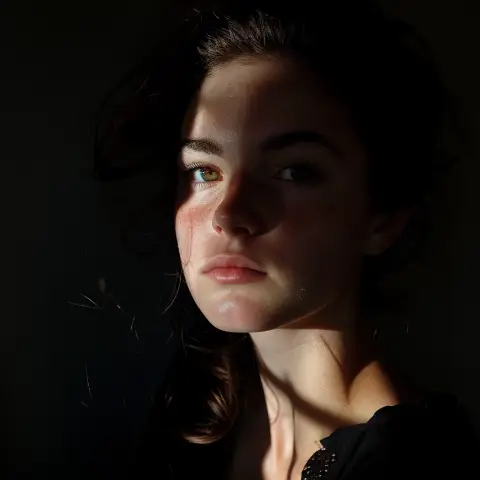 showcasing dramatic chiaroscuro effects