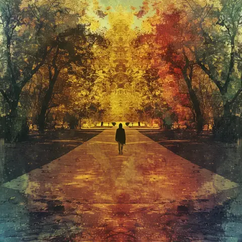 Symmetrical color overlay