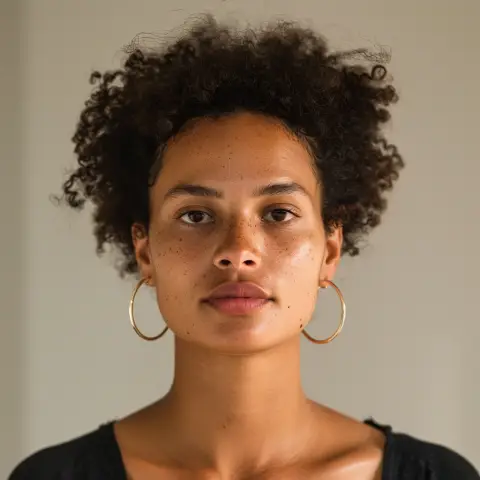large hoop earrings