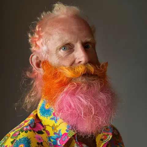 flamboyant beard