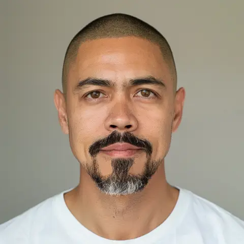 precise goatee